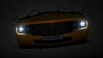 Скриншот № 1 из игры Декоративный LED светильник 3D-Light-FX (3D Classic Car)