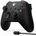 Скриншот № 0 из игры Xbox Wireless Controller – Carbon Black + USB-C Cable (1V8-00008)