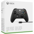 Скриншот № 1 из игры Xbox Wireless Controller – Carbon Black + USB-C Cable (1V8-00008)