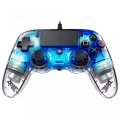 Скриншот № 1 из игры Проводной геймпад Nacon Wired Illuminated Compact Controller, blue (PS4/PC)