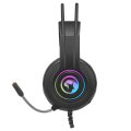 Скриншот № 1 из игры Игровая проводная гарнитура Marvo HG8935 USB 2.0 Gaming Headset с подсветкой RGB