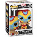 Скриншот № 0 из игры Фигурка Funko POP! Bobble: Marvel: Luchadores: El Heroe Invicto (Iron-Man) #709