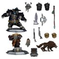 Скриншот № 0 из игры Фигурка World of Warcraft: Dwarf Hunter: Beastmaster / Marksman & Pandaren: Monk / Rogue 2 Pack (Gold Label)