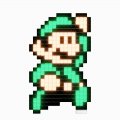 Скриншот № 1 из игры Светящаяся фигурка Pixel Pals 004 - Super Mario 3 Bros.: Luigi
