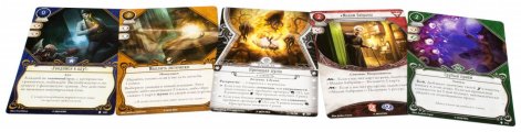 Скриншот № 1 из игры Настольная игра Ужас Аркхэма. Карточная игра. Дополнение 'Путь в Каркозу'. Сценарий 'Призрак Истины'