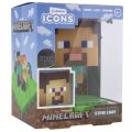Скриншот № 1 из игры Светильник Paladone: Minecraft: Steve Icon Light