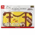 Скриншот № 1 из игры Мягкий чехол для Nintendo Switch, Quick Pouch Collection - Pikachu (CQP-008-1)