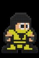 Скриншот № 1 из игры Светящаяся фигурка Pixel Pals 043 - Mortal Kombat: Scorpion