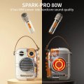 Скриншот № 0 из игры Портативная bluetooth караоке-колонка с двумя микрофонами Divoom Spark Pro