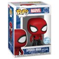 Скриншот № 0 из игры Фигурка Funko POP! Marvel: Spider-Man (Last Stand)#1450