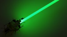 Скриншот № 1 из игры Декоративный LED светильник 3D-Light-FX (3D Star Wars - Yoda Lightsaber)