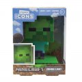 Скриншот № 1 из игры Светильник Paladone: Minecraft: Zombie Icon Light