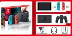 Скриншот № 0 из игры Nintendo Switch (неоновый красный/неоновый синий) + Mario Kart 8 Deluxe
