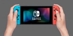 Скриншот № 2 из игры Nintendo Switch v.2 (улучшенная батарея), неоновый красный/неоновый синий