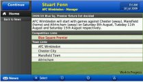 Скриншот № 1 из игры Football Manager 2010 [PSP]
