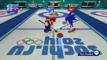 Скриншот № 1 из игры Mario and Sonic at the Sochi 2014: Olympic Winter Games (Б/У) [Wii U]