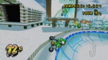 Скриншот № 1 из игры Mario Kart + Руль (чёрный) [Wii]