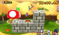 Скриншот № 1 из игры Mario & Luigi: Paper Jam Bros. [3DS]
