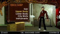 Скриншот № 1 из игры Rock Band Unplugged [PSP]