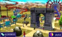Скриншот № 1 из игры Rollercoaster Tycoon 3D (Б/У) [3DS]