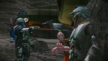 Скриншот № 1 из игры Star Wars: Bounty Hunter (Limited Run #118) [PS5]