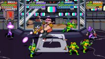 Скриншот № 1 из игры Черепашки Ниндзя: Месть Шреддера (TMNT: Shredders Revenge) [PS5]