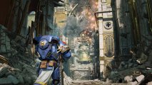 Скриншот № 1 из игры Warhammer 40,000: Space Marine 2 (Б/У) [PS5]