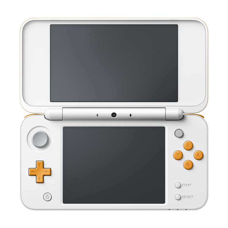 New Nintendo 2DS XL (белый + оранжевый) 