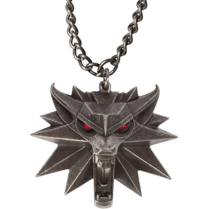 Медальон JINX The Witcher 3 Wild Hunt Medallion & Chain LED