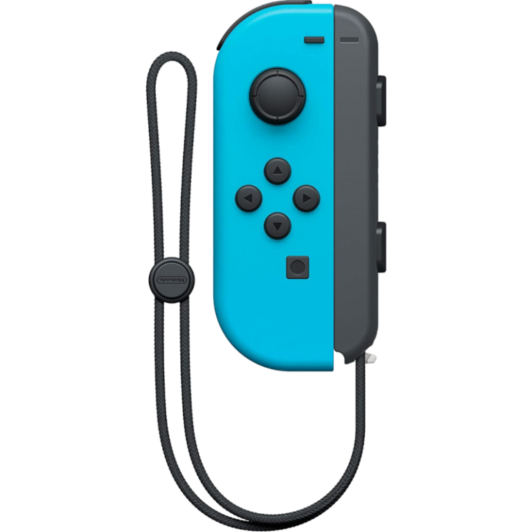 Контроллер Joy-Con левый (неоновый синий) (Neon Blue)
