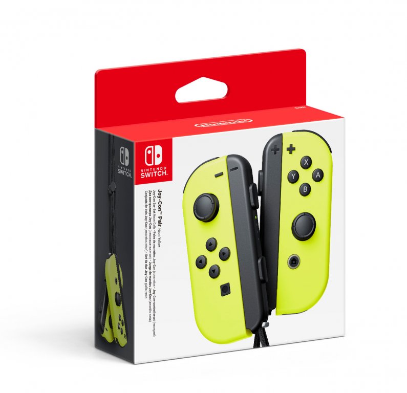 Joy-Con Pair (Neon Yellow)
