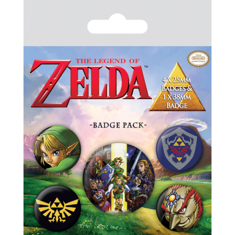 Значки The Legend Of Zelda (5 шт.)