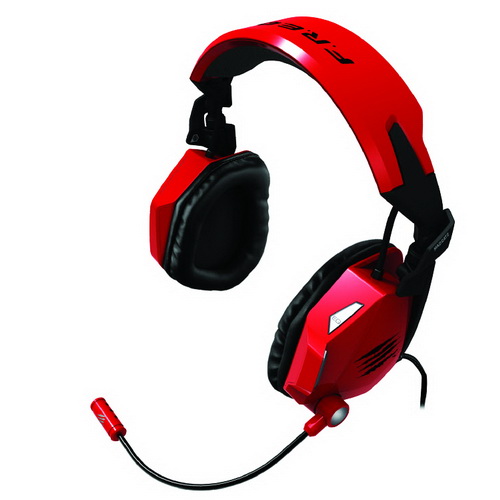Mad Catz F.R.E.Q.5 Stereo Headset - наушники с микрофоном для PC (красный)
