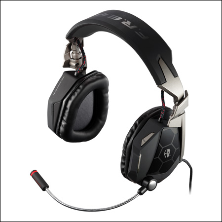 Mad Catz F.R.E.Q.5 Stereo Headset - наушники с микрофоном для PC (черный)