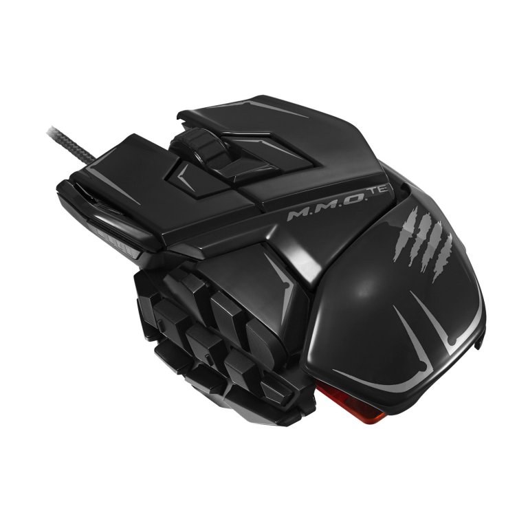 Мышь Mad Catz M.M.O.TE Gaming Mouse - проводная лазерная (Gloss Black)