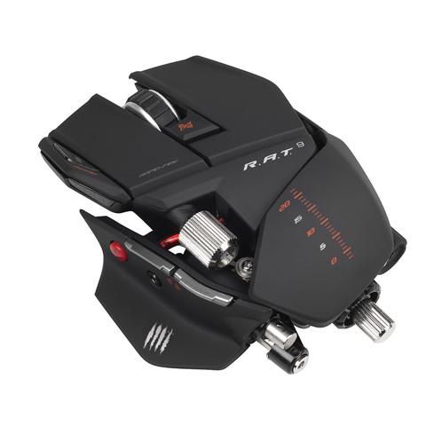 Игровая мышь Mad Catz R.A.T.9 (матовый чёрный) (Б/У)