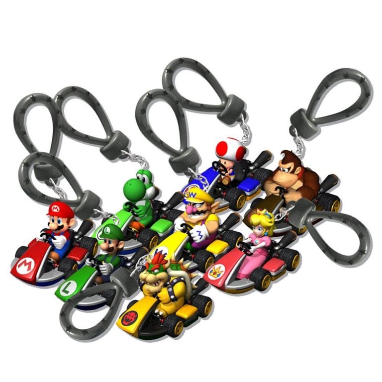 Брелок с карабином (Mario Kart)