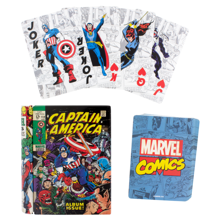 Карты игральные Marvel Comic Book