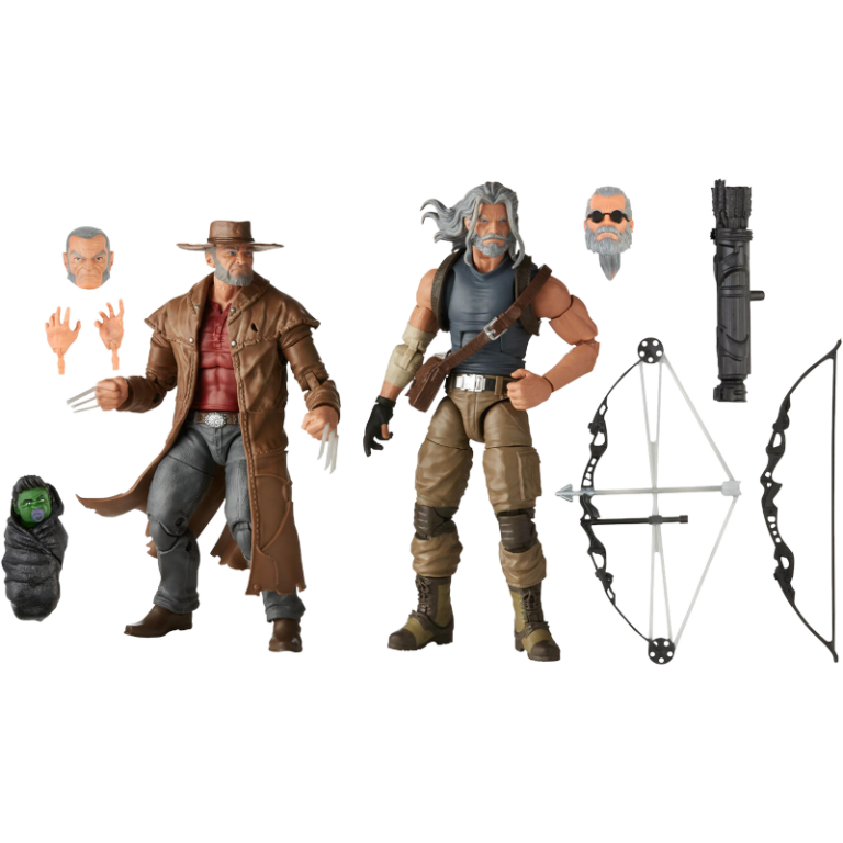 Фигурки Marvel Legends: Hawkeye and Logan