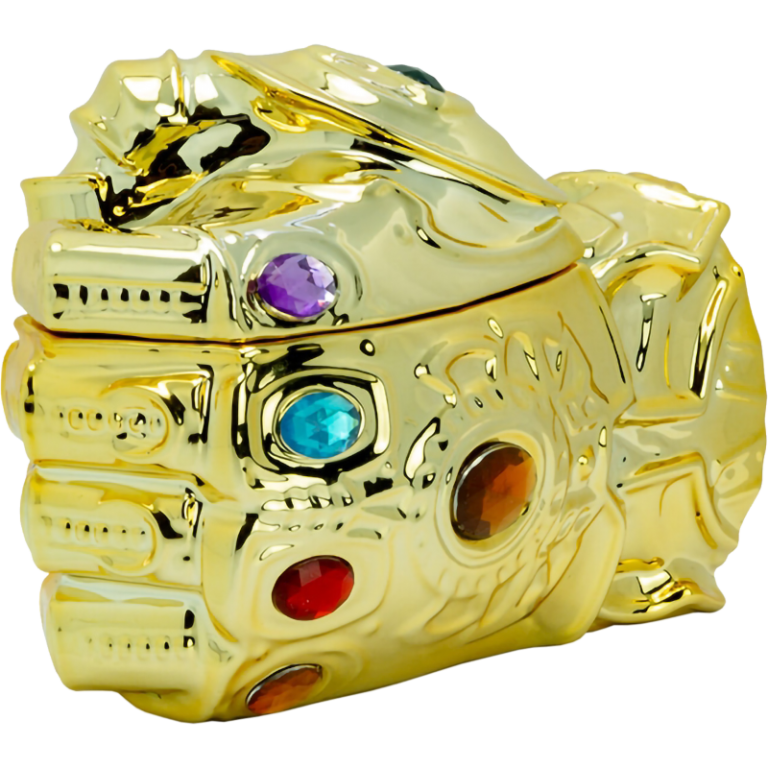 Кружка фигурная с крышкой Marvel: Thanos Infinity Gauntlet