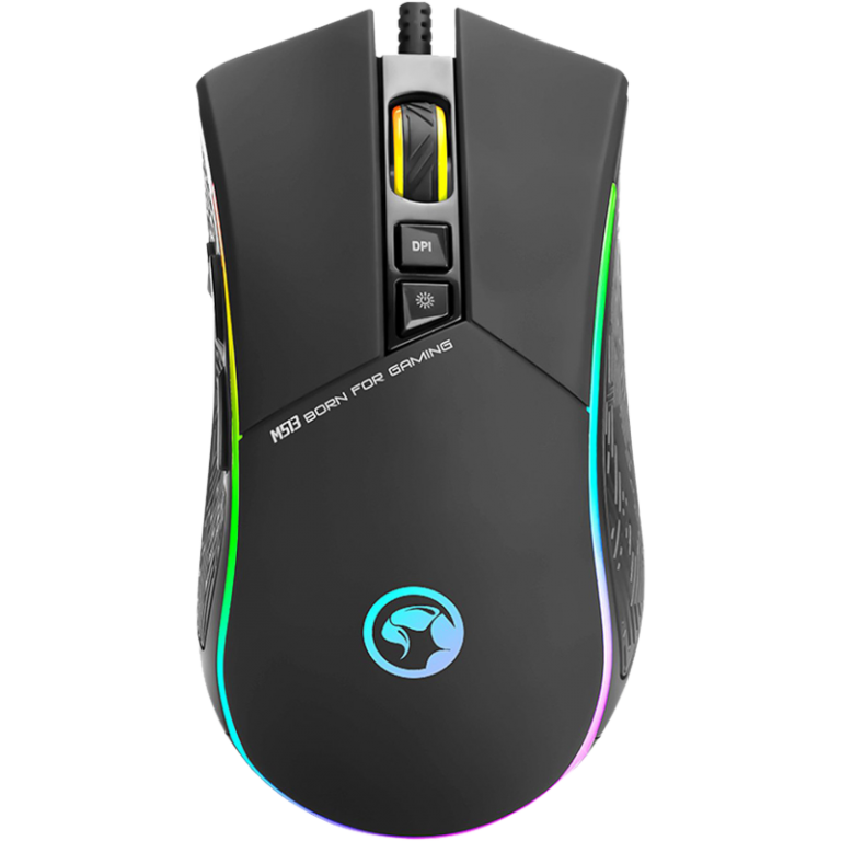 Мышь проводная Marvo M513, с подсветкой RGB