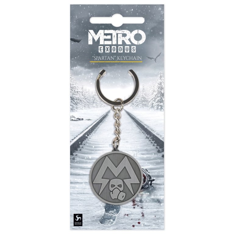 Брелок Metro Exodus - Spartan Logo
