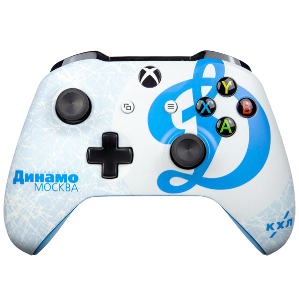Microsoft Wireless Controller Xbox One - RAINBO КХЛ "Динамо Москва"