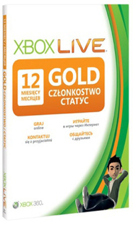 Microsoft Xbox Live Gold 12 месяцев + игра Ведьмак 2. Убийцы королей (код на скачивание)