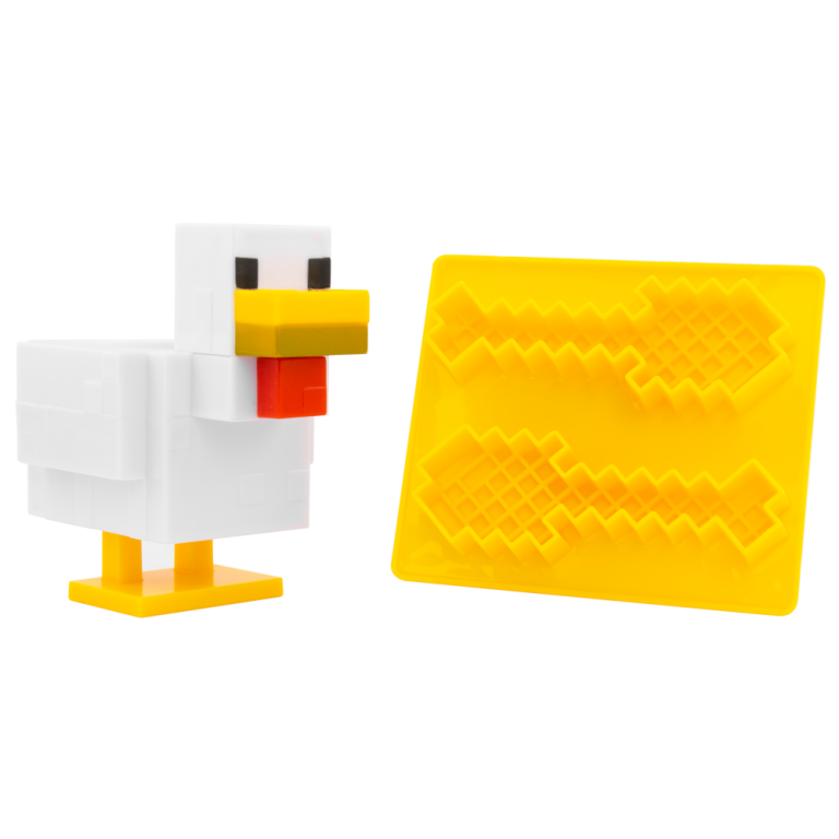 Набор Minecraft Chicken Egg Cup and Toast Cutter