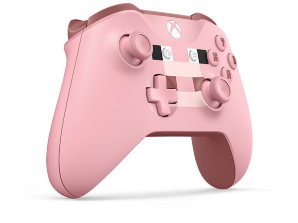 New Microsoft Wireless Controller Xbox One (Minecraft Pig) (WL3-00053)