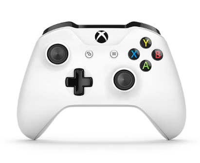 New Microsoft Wireless Controller Xbox One (белый)