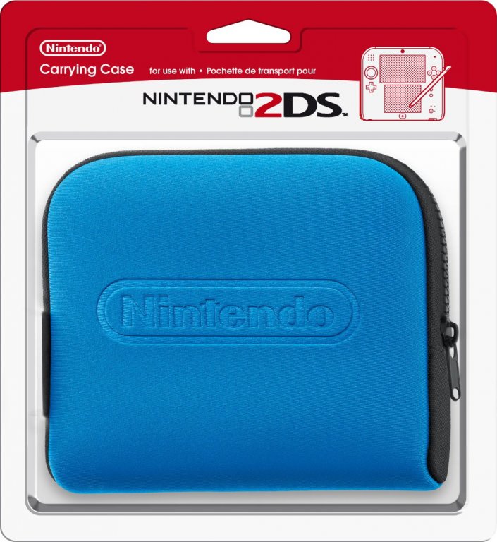 Чехол для Nintendo 2DS (синий)