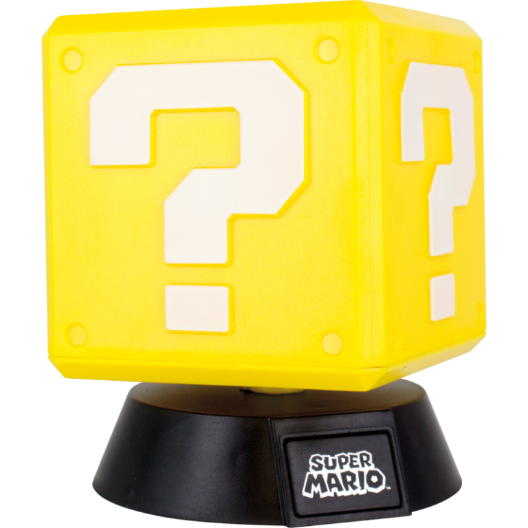 Светильник Nintendo Question Block 3D Light
