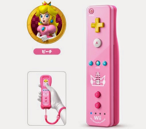 Nintendo Wii U Remote Plus Princess Peach, розовый